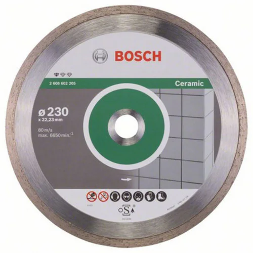 Диск диамантен за сухо рязане на керамични плочки ф 230х22.23 мм , Bosch Standard for Ceramic  Диск диамантен за сухо рязане на керамични плочки ф 230х22.23 мм , Bosch Standard for Ceramic