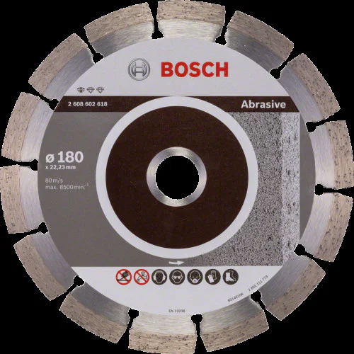 Диск диамантен за  рязане  ф180x 22,23 x 2 x 10 мм , Bosch Standard for Abrasive  Диск диамантен за  рязане  ф180x 22,23 x 2 x 10 мм , Bosch Standard for Abrasive