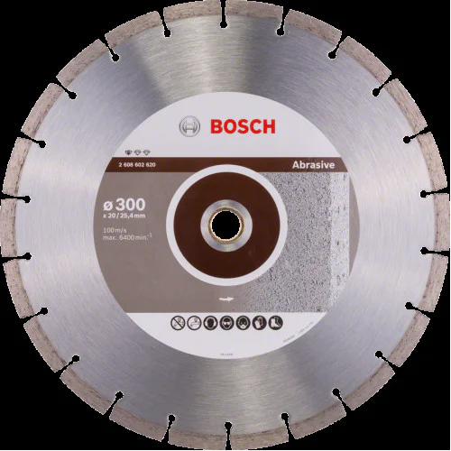 Диск диамантен за  рязане  ф 300 x 20/25,40 x 2,8 x 10 мм , Bosch Standard for Abrasive  Диск диамантен за  рязане  ф 300 x 20/25,40 x 2,8 x 10 мм , Bosch Standard for Abrasive