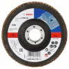 Ламелен диск X431 Standard for Metal прав основа фибростъкло 125x22.23mm G40 , Bosch