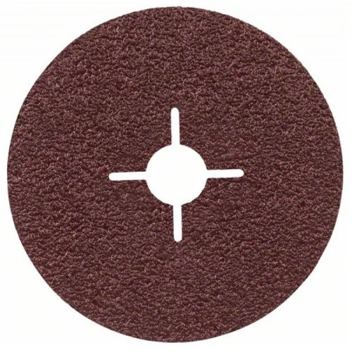 Фиброшкурка Expert for Metal 125mm, 22 mm, P24, Bosch