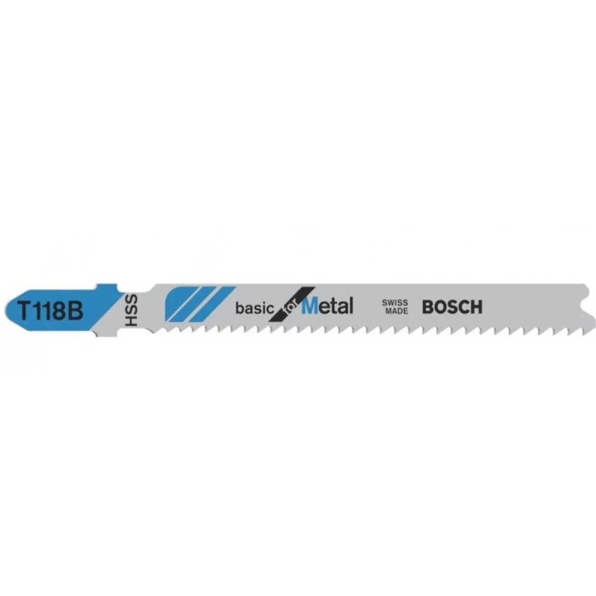 Нож за прободен трион T 118 B, Basic for Metal, 3бр,  Bosch 2608631673
