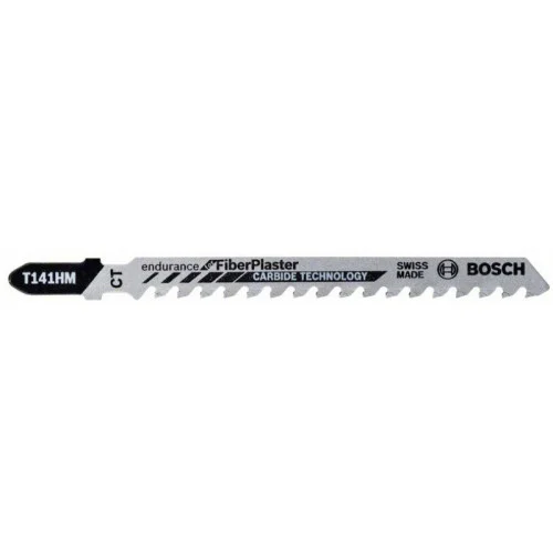 Нож за прободен трион T 141 HM, Special for Fiber and Plaster, 3бр,  Bosch