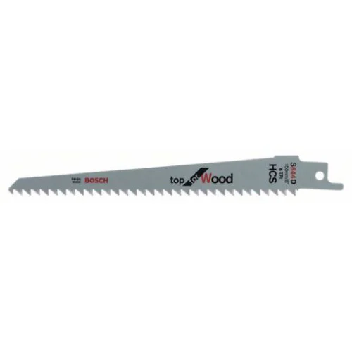 Нож за саблен трион Bosch S 644 D - 5бр. За дърво