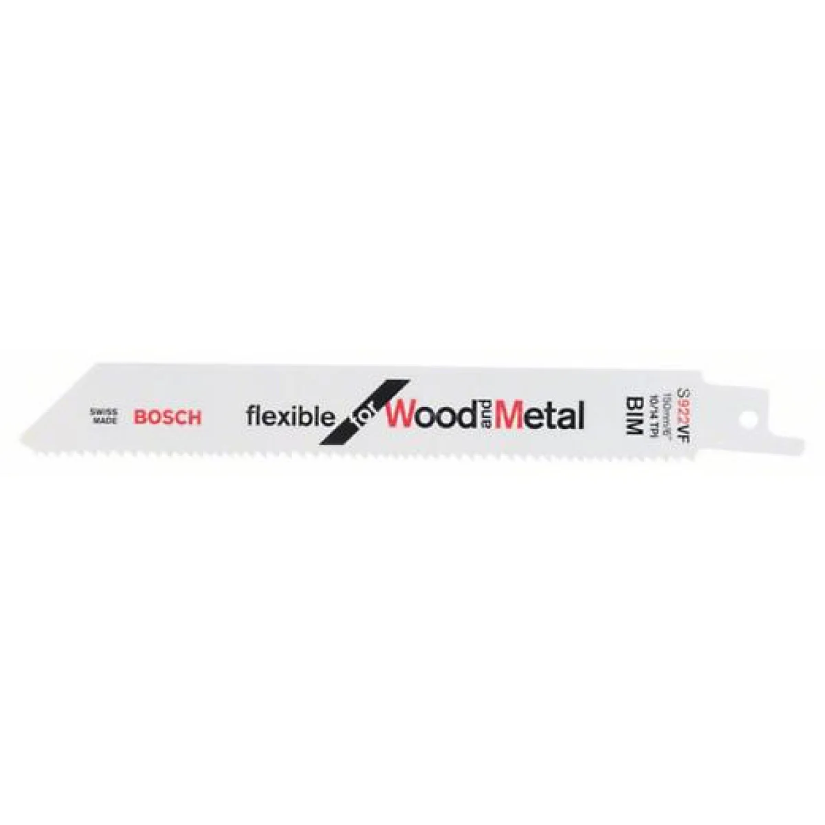 Нож за саблен трион Bosch S 922 VF - 5бр. За дърво с метал 2608656017