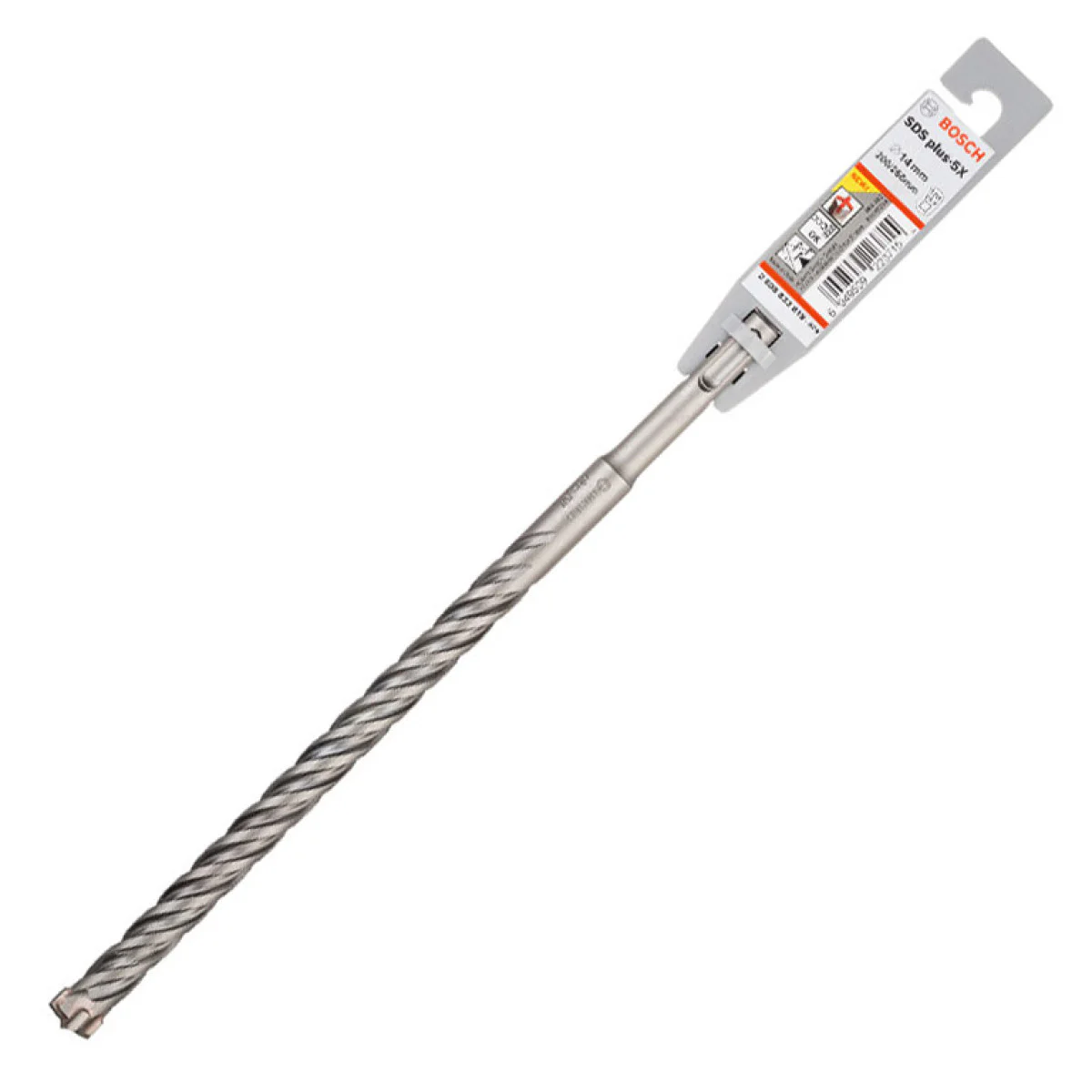 Свредло за бетон Bosch ф 14.00/ 260/ 200 мм, Bosch SDS-plus-5X, 2 608 833 818 2608833818