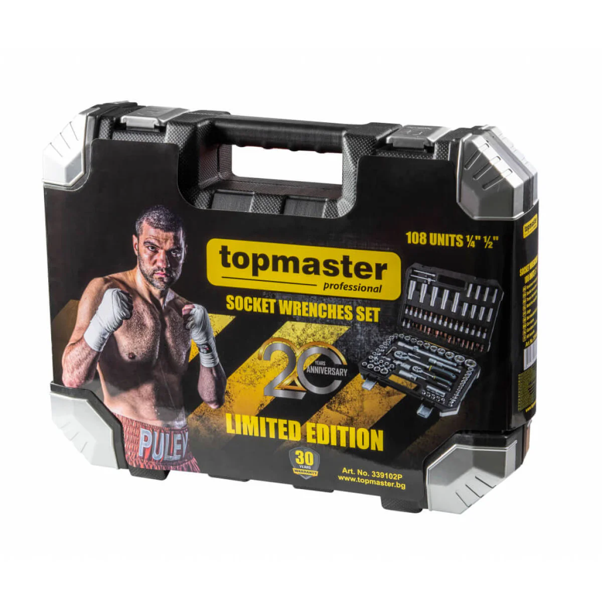Комплект инструменти LIMITED EDITION 108 части 1/4 & 1/2 TMP - Topmaster 339102