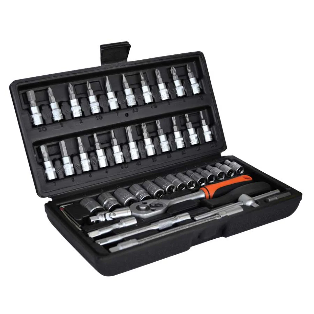 Комплект гедоре 1/4, 45 части Premium 0101PREM43 35838