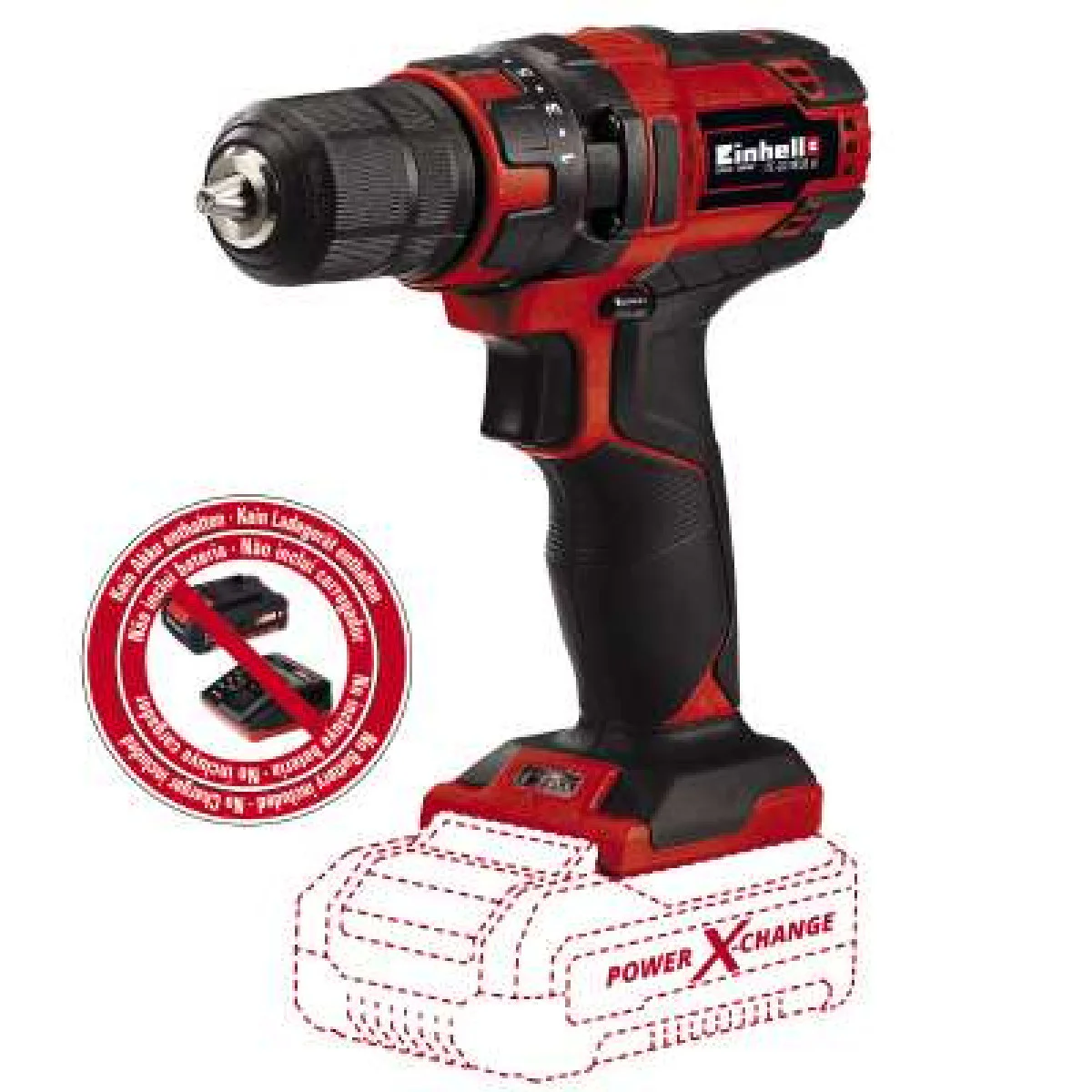 Акумулаторна бормашина Einhell  TC-CD 18/35 LI SOLO /18 V , /без батерия и зарядно / 4513927