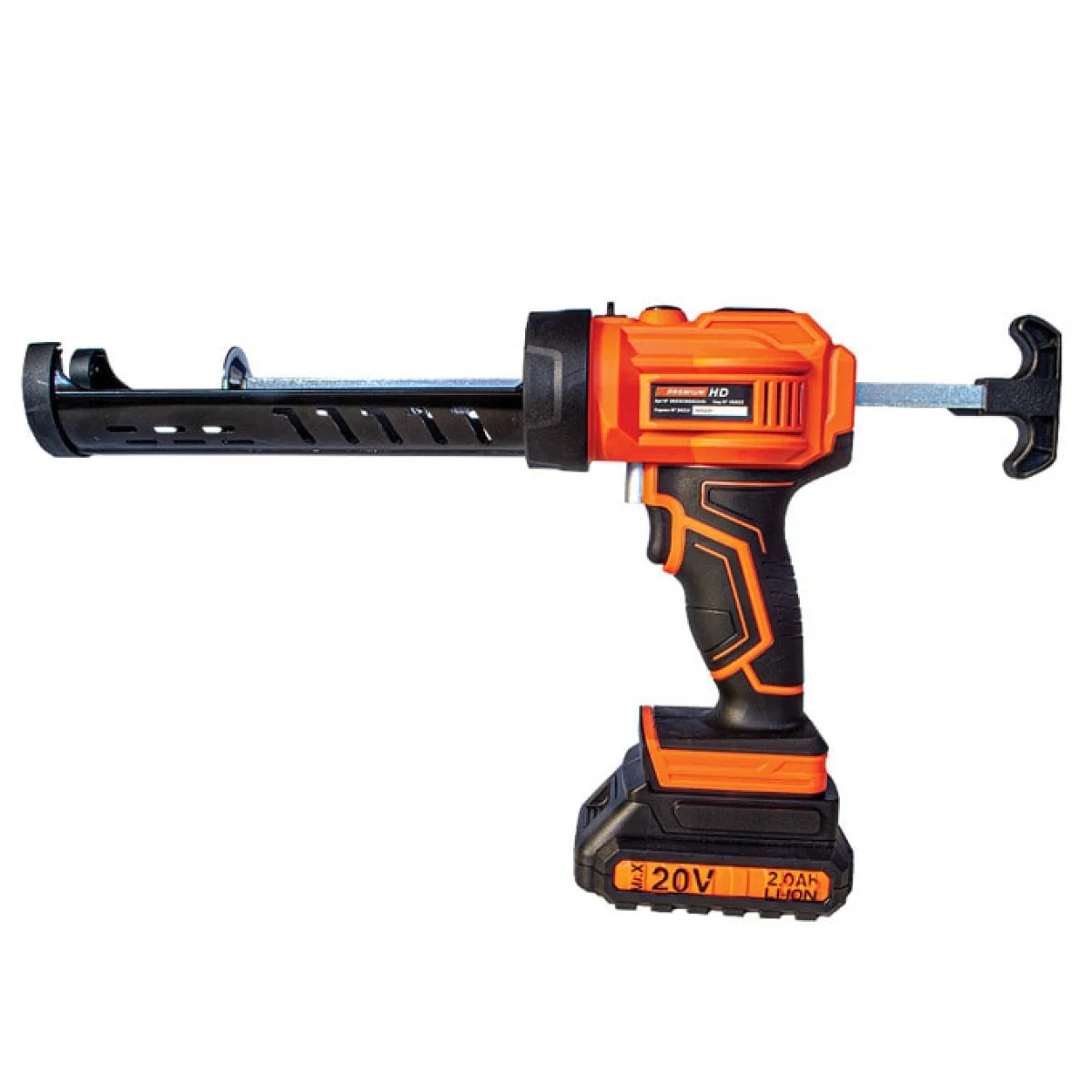 Акумулаторен пистолет за силикон Premium,  2941 Nm, 1 бр 20 V, 2 Ah, зарядно 45822