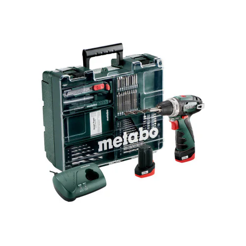 Акумулаторен винтоверт 10.8V 34Nm METABO POWERMAXX BS BASIC SET 2x2Ah