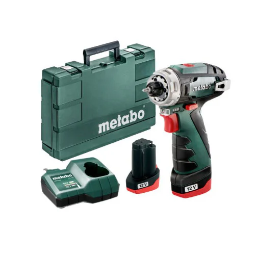 Акумулаторен винтоверт Metabo PowerMaxx Basic 2 x 2.0Ah  Акумулаторен винтоверт Metabo PowerMaxx Basic 2 x 2.0Ah