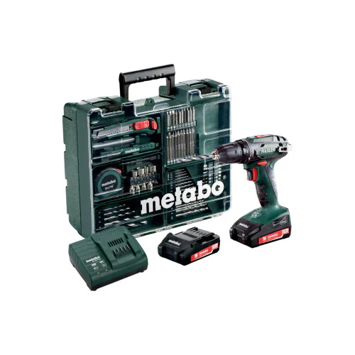 Акумулаторен винтоверт  18V 48Nm METABO BS 18 SET 2x2.0AH