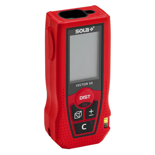 Лазерна противоударна ролетка с LCD дисплей Sola VECTOR 50