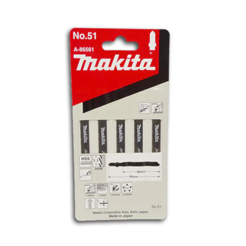 Комплект ножчета за Зеге Makita 792434 - 5бр за метал Т-захват 