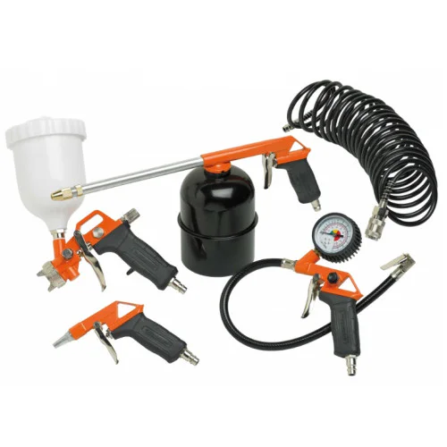 Комплект пневматични инструменти 5 части