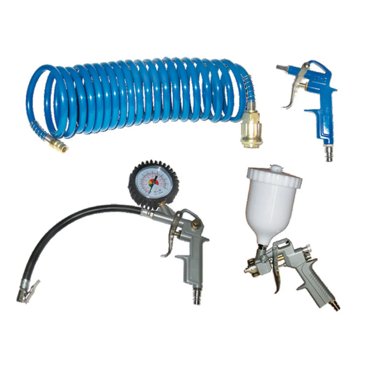 Комплект пневматични инструменти 4 ч REM Power KIT 4S 9600110