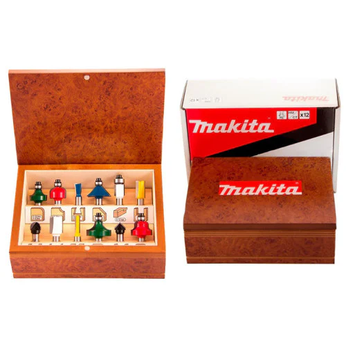 Фрезери за оберфреза Makita A-88054 12 броя