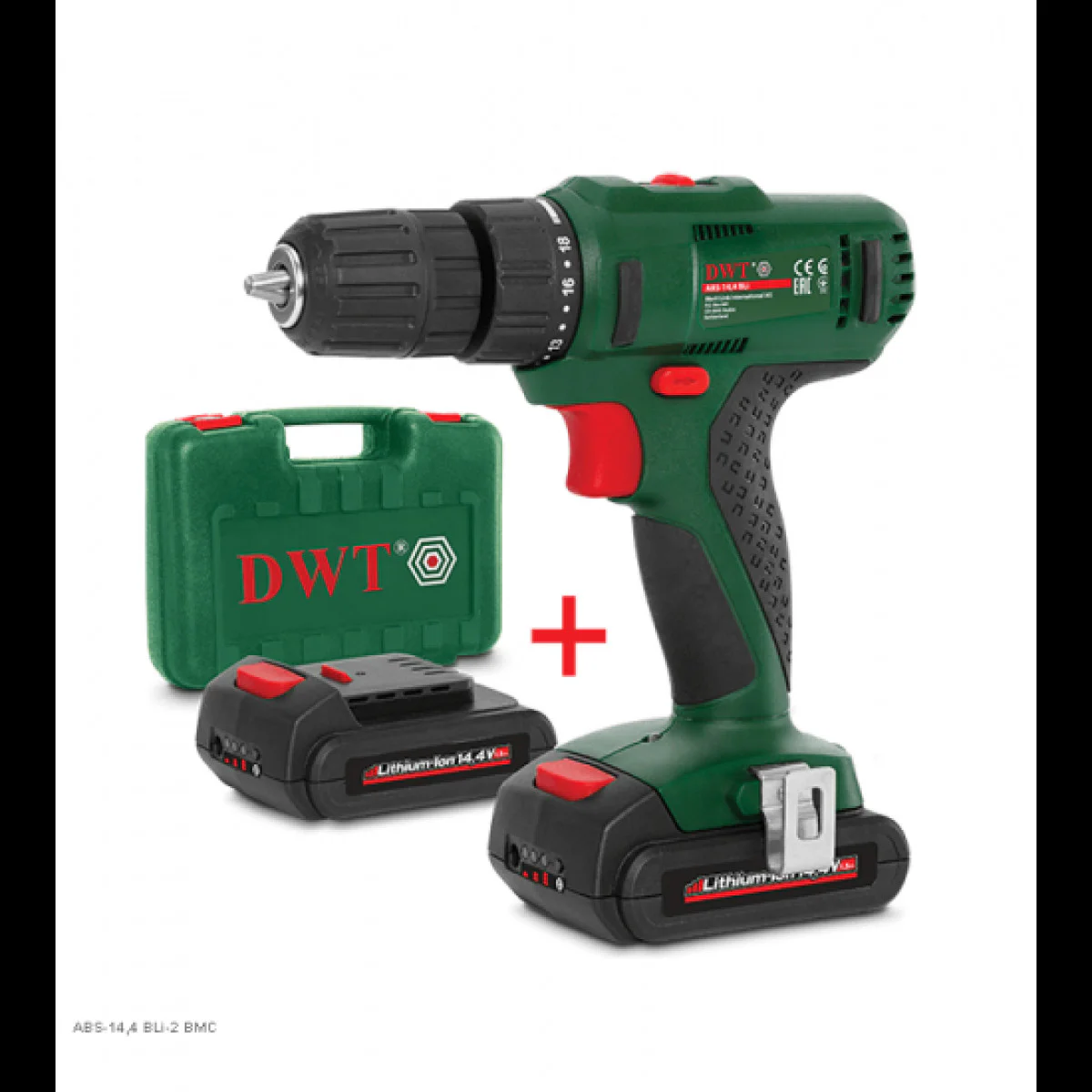 Акумулаторни бормашини - винтоверти(Li-ion) ABS-14.4 BLI - 2 BMC , DWT ABS-14.4 BLi - 2 BMC