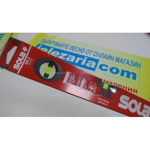 Алуминиев нивелир SOLA BIG X - 400мм