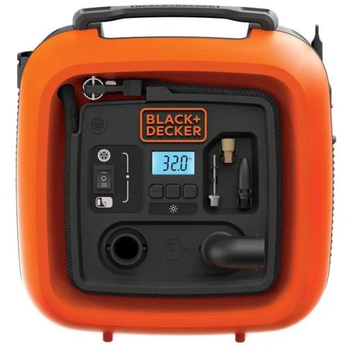 Портативен компресор 12 V 11 BARA -  BLACK & DECKER   ASI400 