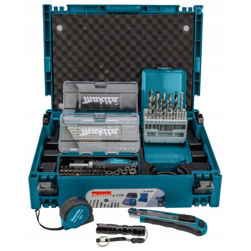 Комплект инструменти 116 части Makita B-49884