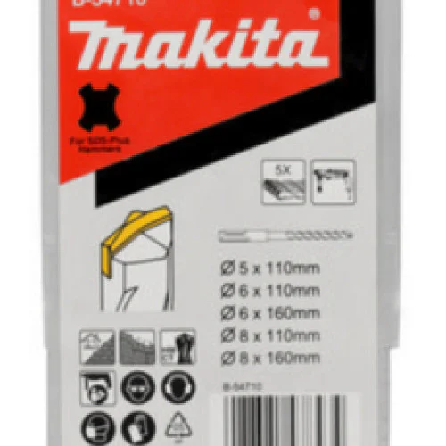 Комплект свредла SDS-Plus Makita B-54710- 5 бр.
