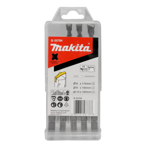 Комплект свредла  SDS-PLUS  Makita B-55784- 5 бр.