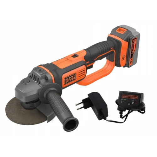 Акумулаторен ъглошлайф  Black & Decker BCG720M1