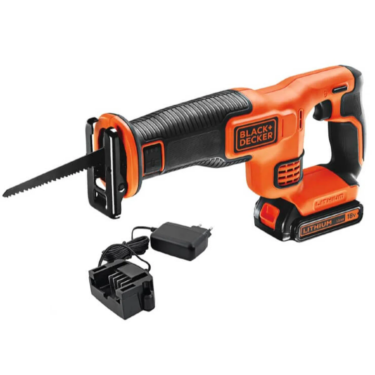Акумулаторен прав прободен трион Black and Decker BDCR18 BDCR18-QW
