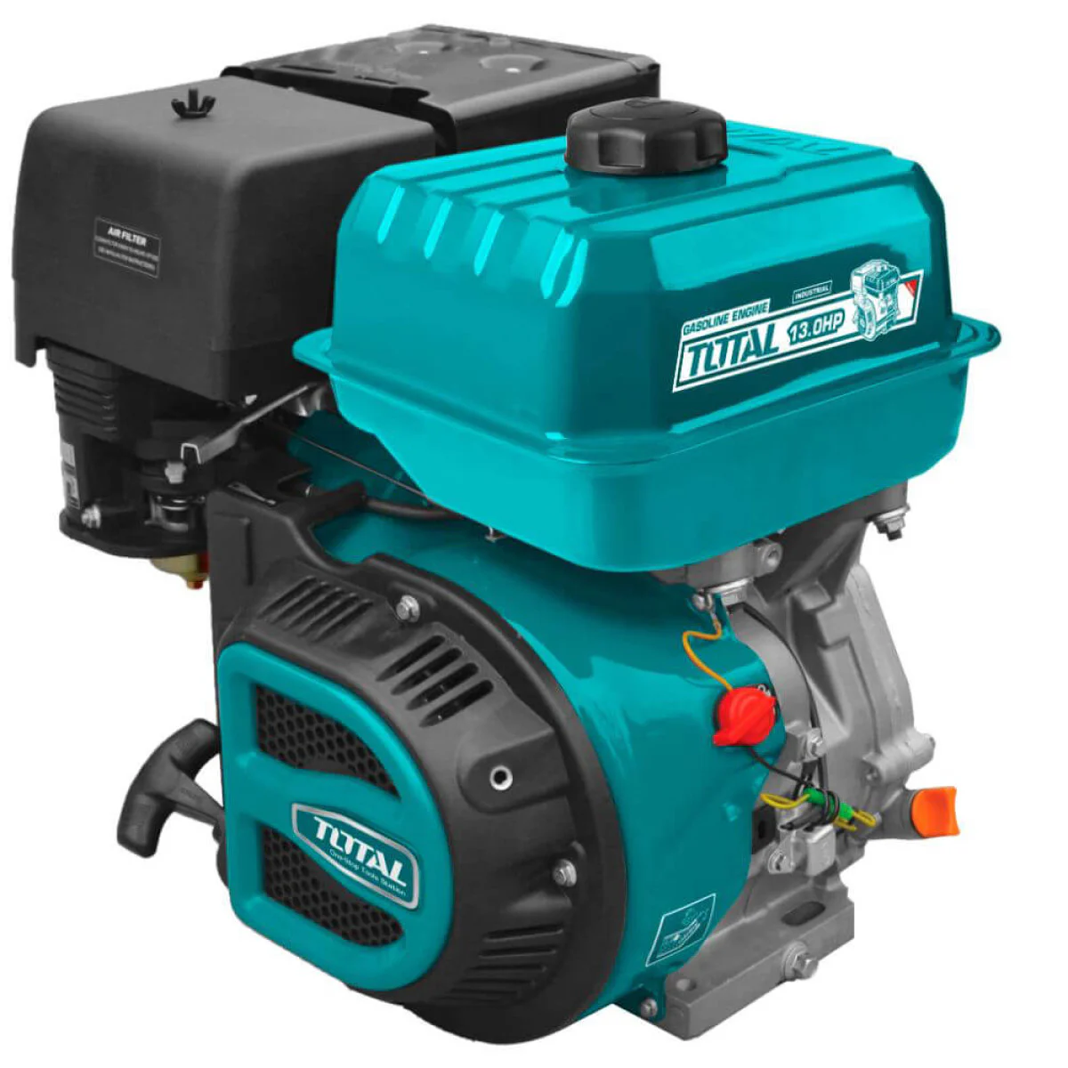 Бензинов двигател TOTAL Industrial, 4-тактов, 29 Nm, 13 к.с. TGEN1881 Бензинов двигател TOTAL Industrial, 4-тактов, 29 Nm, 13 к.с. TGEN1881