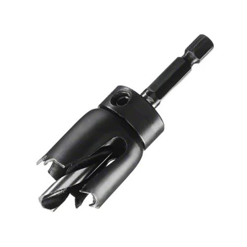 Боркорона за дърво с държач ф 25 мм, захват 1/4