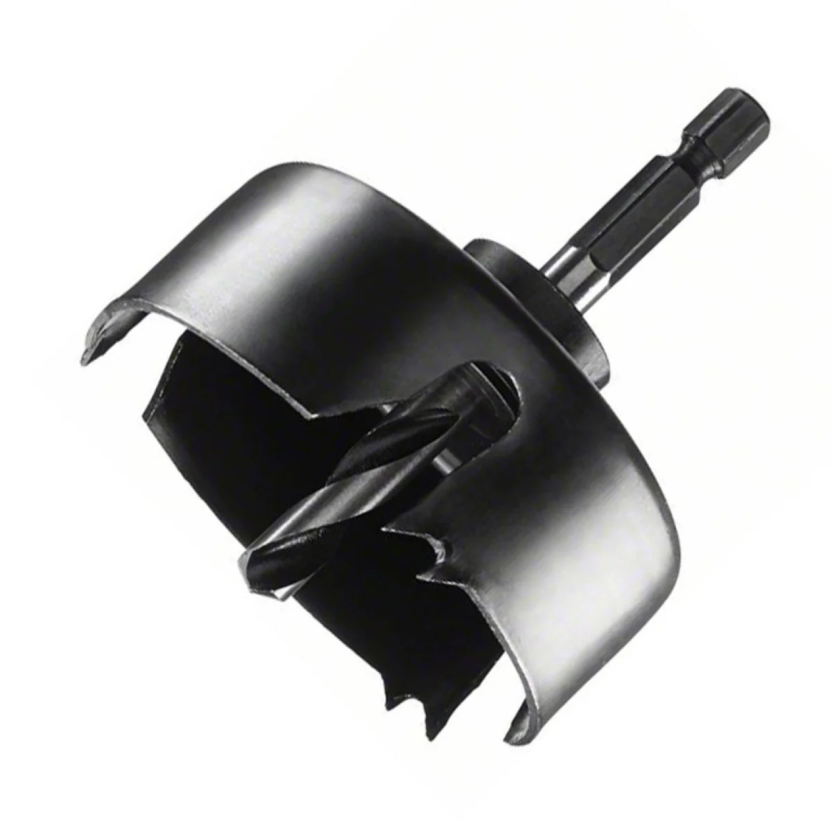 Боркорона за дърво с държач  ф 65 мм ,  захват 1/4,  Bosch 2609256D07