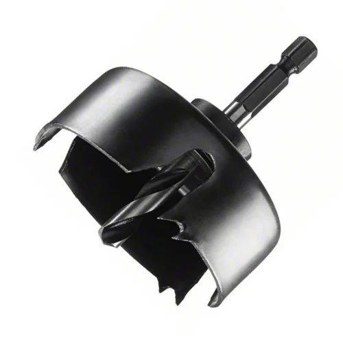 Боркорона за дърво с държач  ф 65 мм ,  захват 1/4