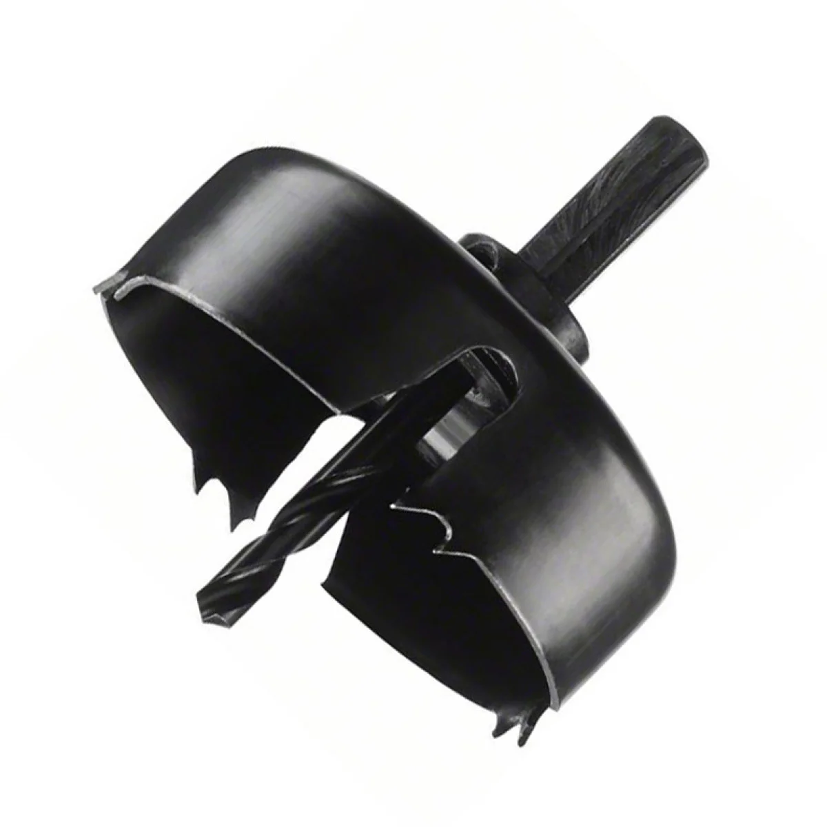 Боркорона за дърво с държач  ф 75мм ,  захват 1/4,  Bosch 2609256D10