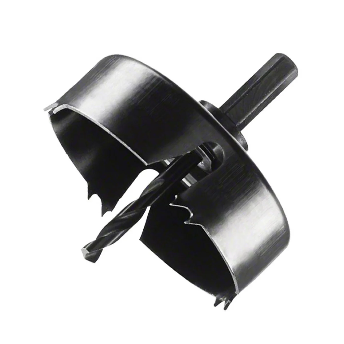 Боркорона за дърво с държач ф 80 мм,  захват 1/4, Bosch 2609256D11