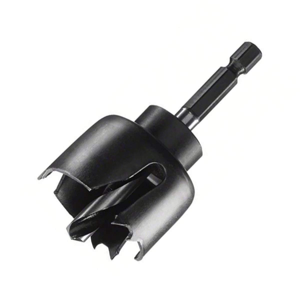 Боркорона за дърво с държач ф38 мм, захват 1/4, Bosch 2609256D03