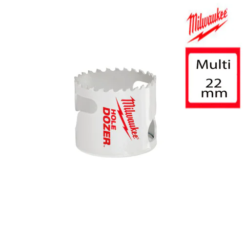 Боркорона за метал Milwaukee 22мм Боркорона за метал Milwaukee 22мм