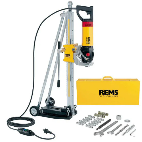 Бормашина  диамантено-пробивна със стойка 2200 W, REMS Picus SR Set Titan