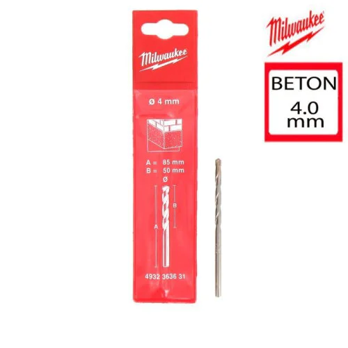 Бургия за бетон Milwaukee 4x85мм