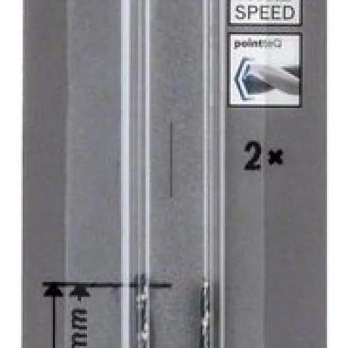 Бургия за метал Bosch PointTeq 1.5mm - 2бр
