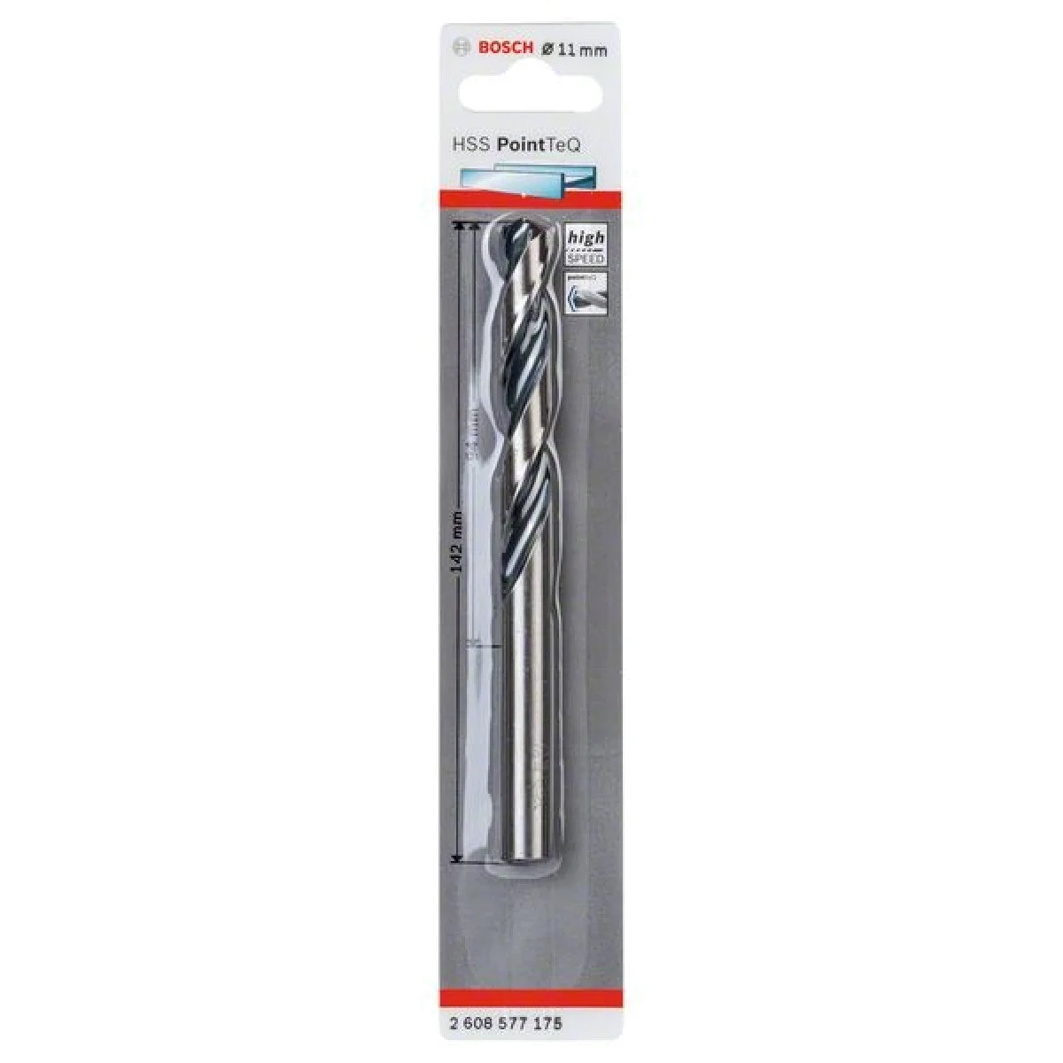 Бургия за метал Bosch PointTeq 11.0mm - 1бр 2608577175