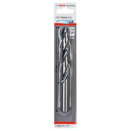 Бургия за метал Bosch PointTeq 13.0mm - 1бр