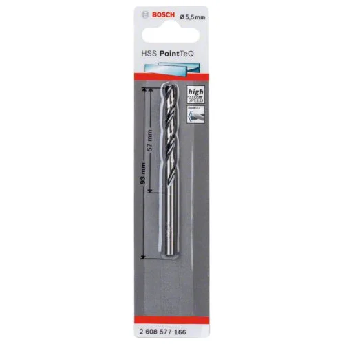 Бургия за метал Bosch PointTeq 5.5mm - 1бр