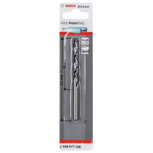 Бургия за метал Bosch PointTeq 6.5mm - 1бр
