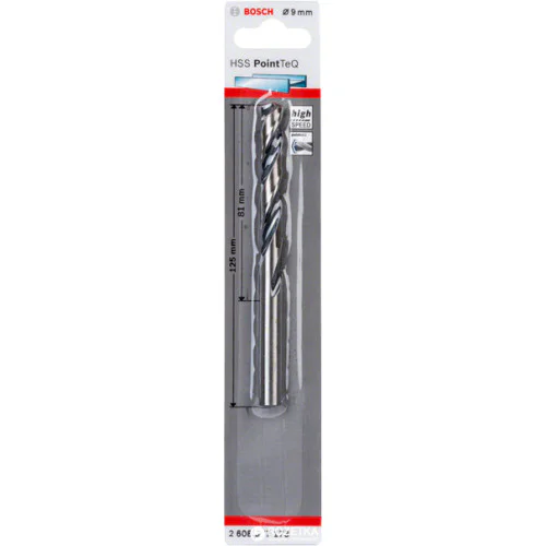 Бургия за метал Bosch PointTeq 9.0mm - 1бр