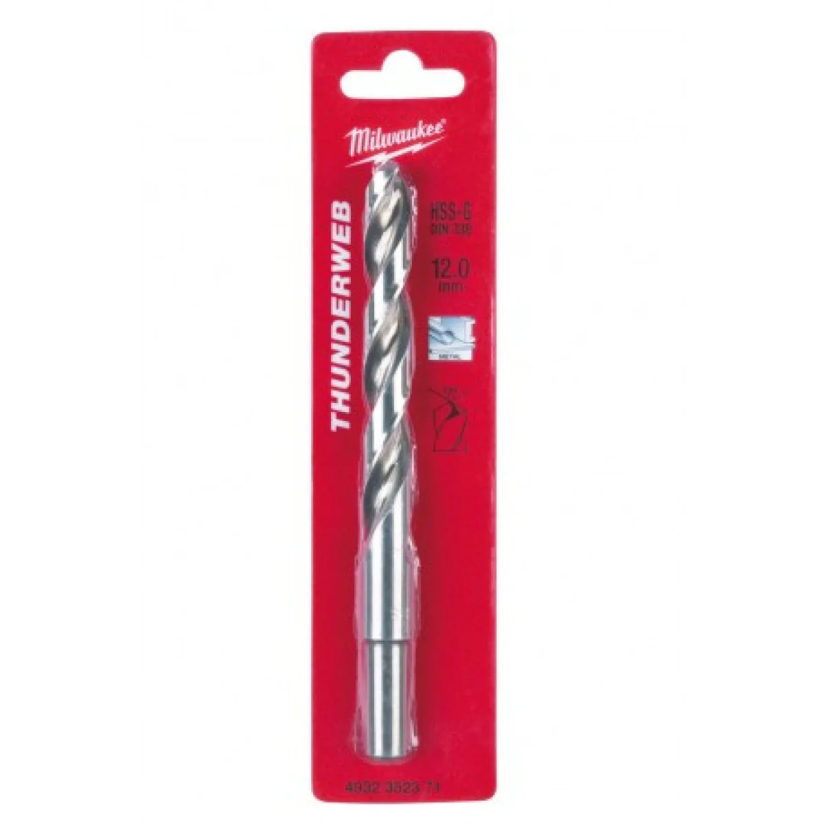 Бургия за метал Milwaukee 12x151мм 4932352371