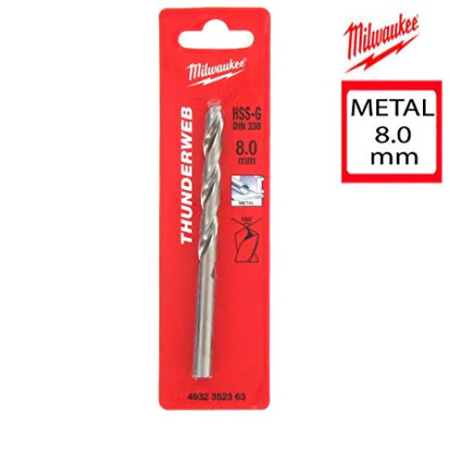 Бургия за метал Milwaukee 8x117мм