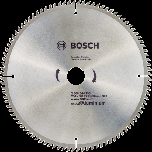 Циркулярен диск Bosch EC AL B, ф 254x30-80