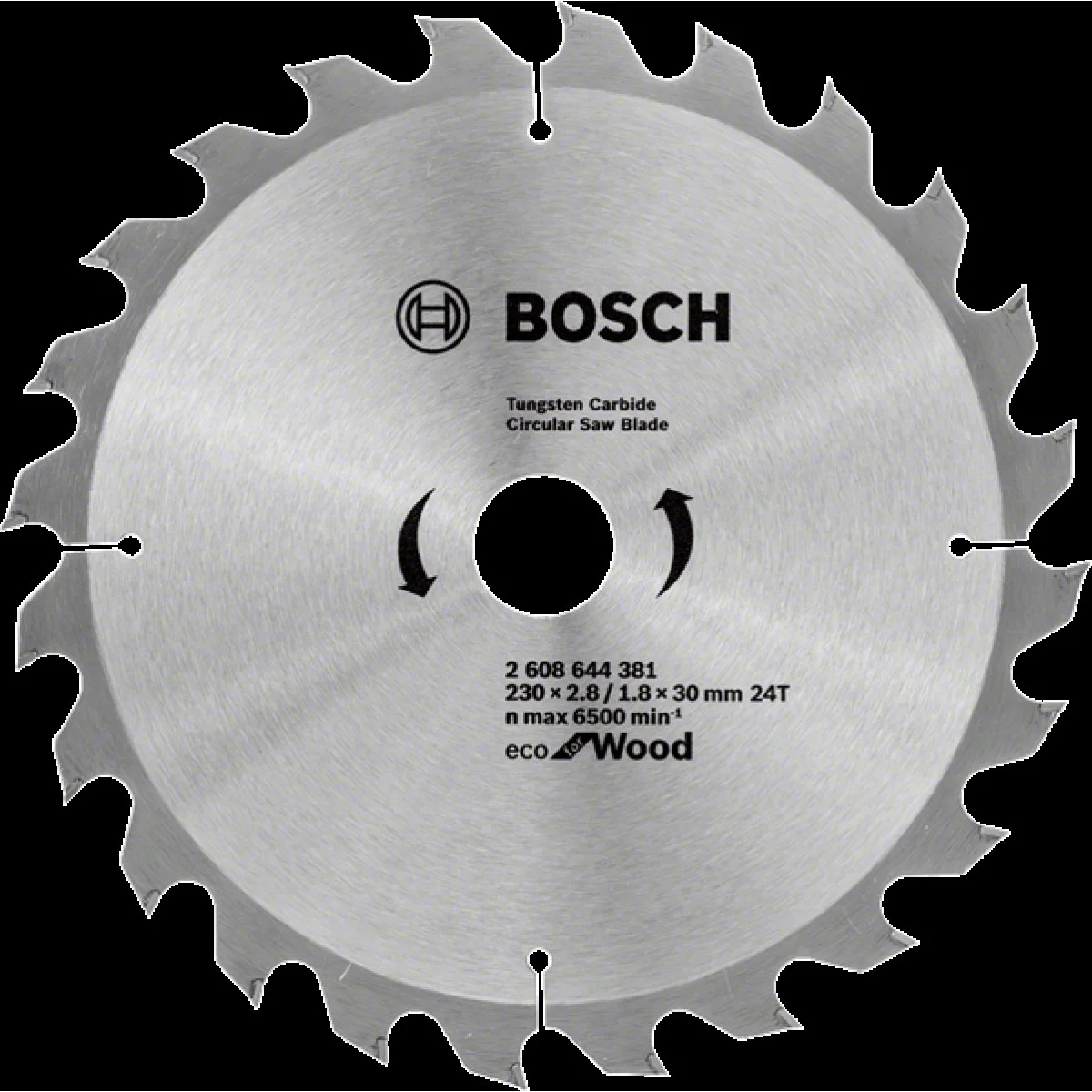 Циркулярен диск Bosch EC WO H, ф230x30-24мм 2608644381 Циркулярен диск Bosch EC WO H, ф230x30-24мм 2608644381